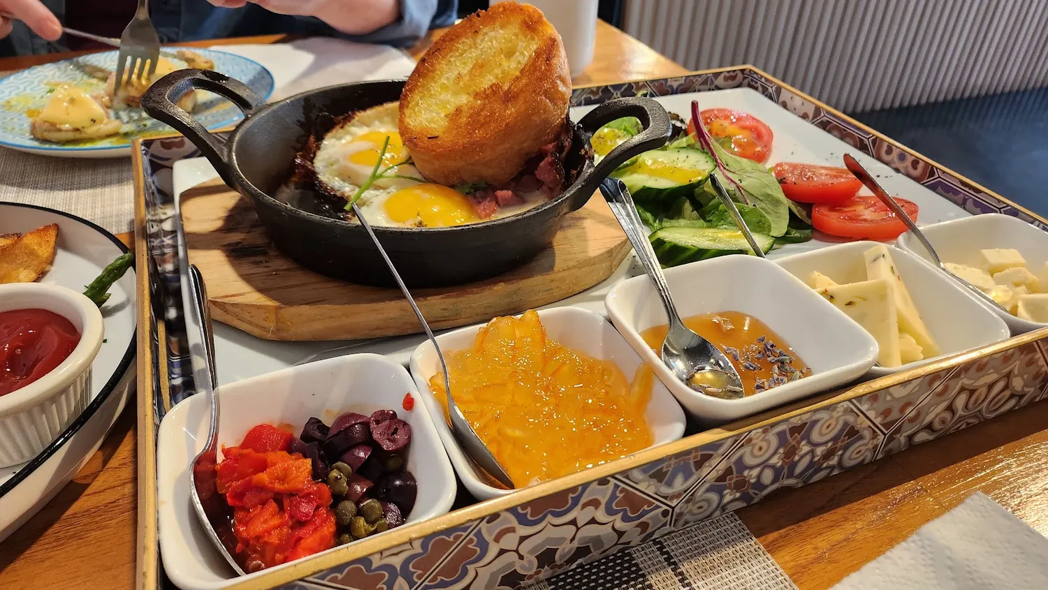 Ottoman breakfast spread